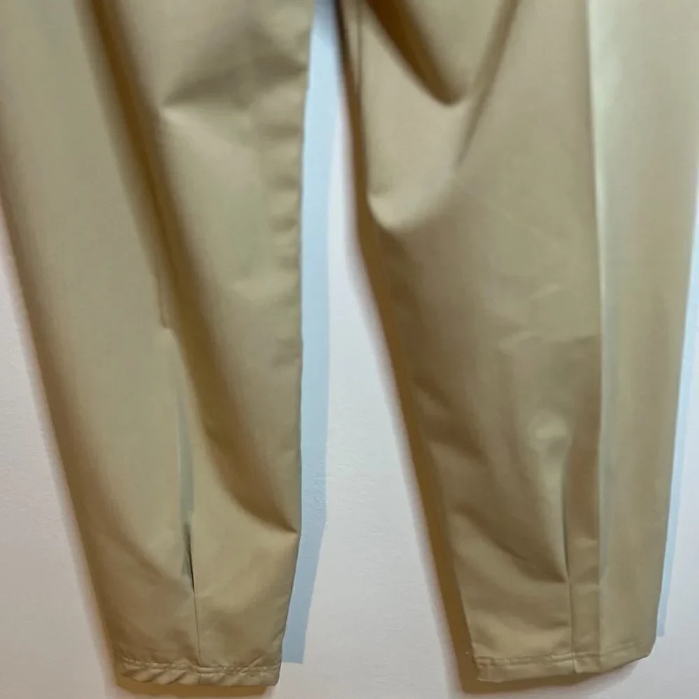 Free People Zoey Tapered Trousers Size 8 in Mustard Seed Color